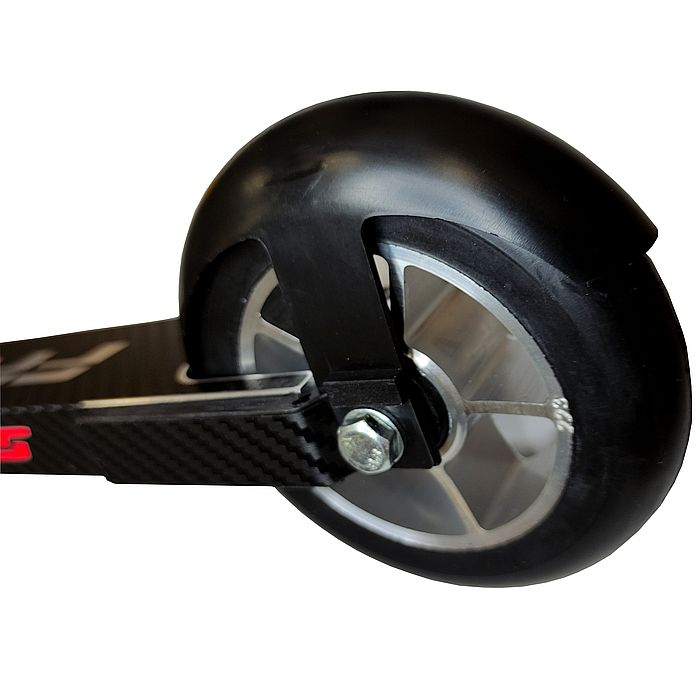 Лыжероллеры FFS Коньковые SK Medium (№ 2.25/медленные) (черный)