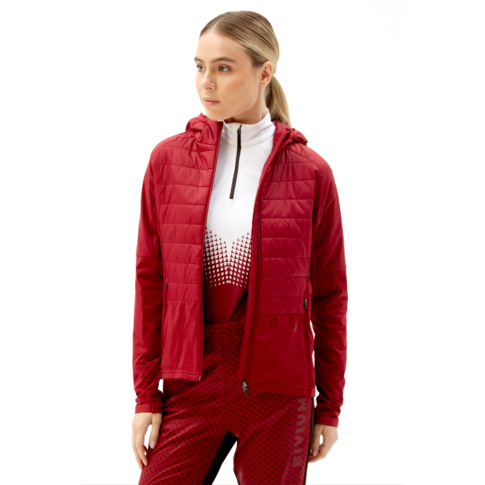 Куртка утепленная женская BIVIUM Комфорт 2.0 (бордовый)
