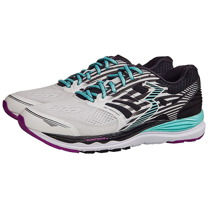 Кроссовки беговые 361° Meraki (W) (белый/черный)