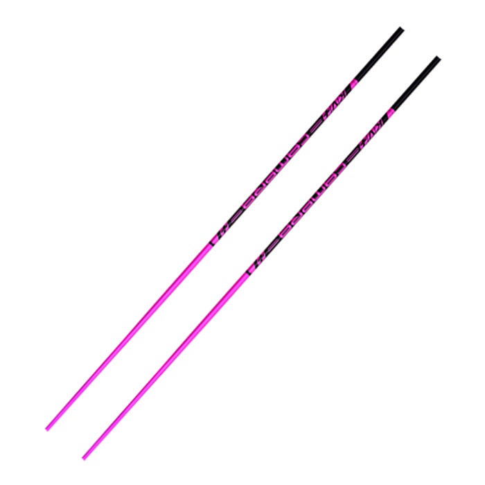 Трубки для лыжных палок KV+ (20P407P) Campra (1шт.) (Карбон 30%+Стекло 70%) (розовый)