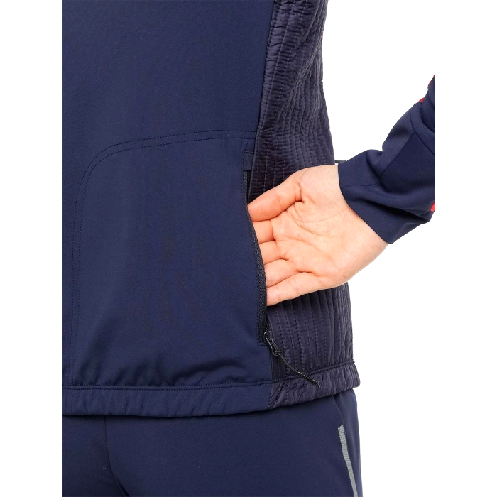 Куртка разминочная женская MOAX Tauri PRO Hybrid (красный)