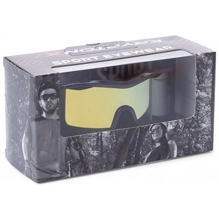 Очки спортивные KRYPTON Tirol (коричневый/черный)