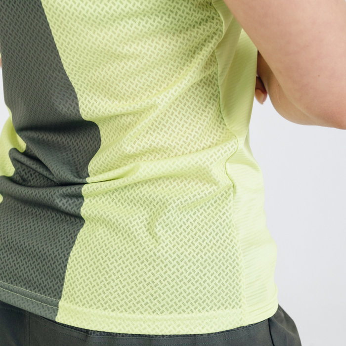 Футболка для бега женская NONAME Miler (желтый)