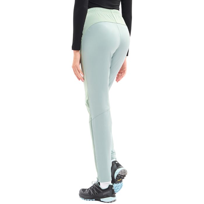 Брюки разминочные женские NORDSKI Pro (зеленый)