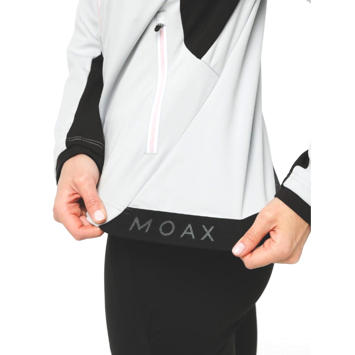 Куртка разминочная женская MOAX Dynamic (светло-серый)