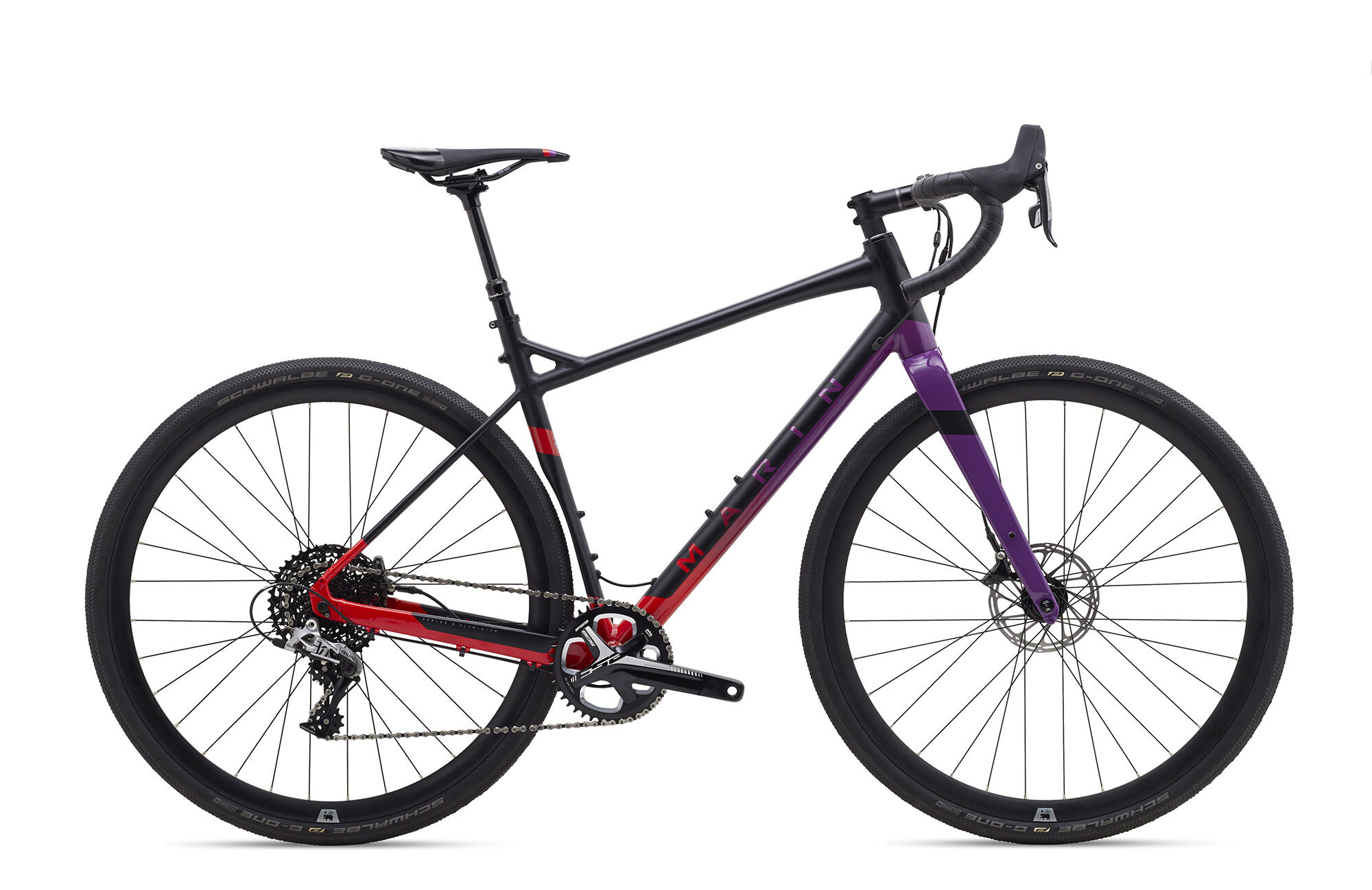 Велосипед MARIN Gestalt X11 700C (Black Purple Red) (черный/фиолетовый/красный) (2018)