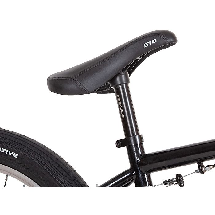 Велосипед STINGER Gansta BMX 20&quot; (черный/бирюзовый) (2021)