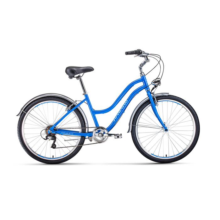 Велосипед FORWARD EVIA AIR 26 1.0 (синий) (2020)
