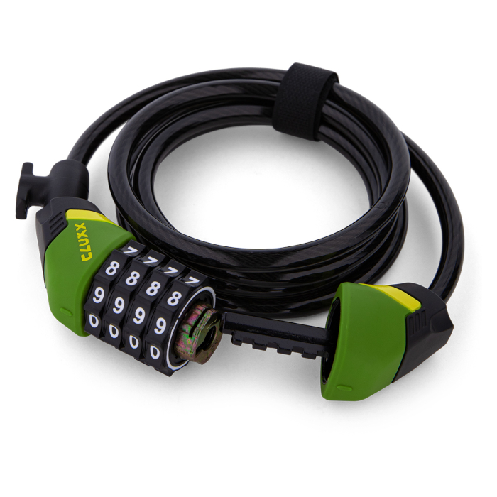 Велозамок CLUXX Gardia 850C (зеленый/черный)
