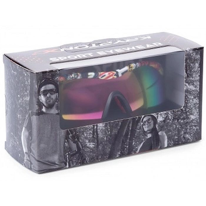 Очки спортивные KRYPTON Tokyo (красный/черный)