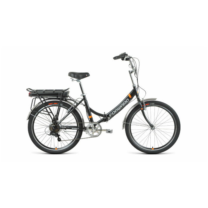 Электровелосипед FORWARD Riviera 24 E-250 (черный) (2022)