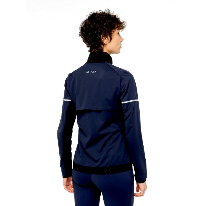 Куртка разминочная женская MOAX Dynamic (синий)