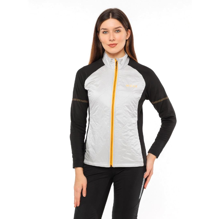 Куртка разминочная женская MOAX Tauri Stretch Fit (серый/черный)