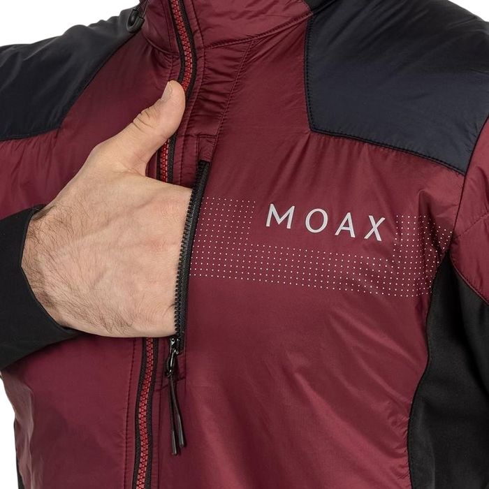Куртка разминочная MOAX Tauri PRO Hybrid (красный)