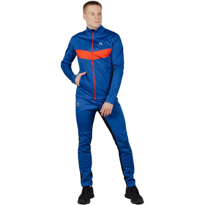 Костюм разминочный NORDSKI Base (красный/синий)