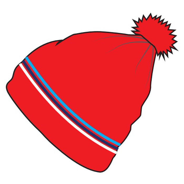 Шапка вязанная NORDSKI Frost (красный)