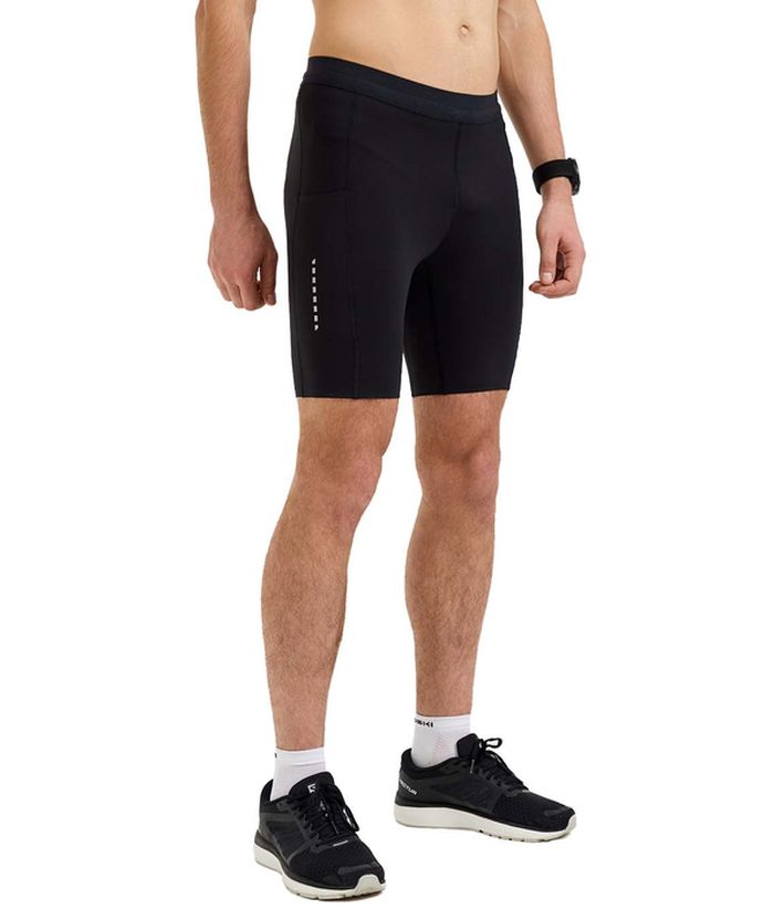 Шорты обтягивающие для бега NORDSKI Sprint (черный)