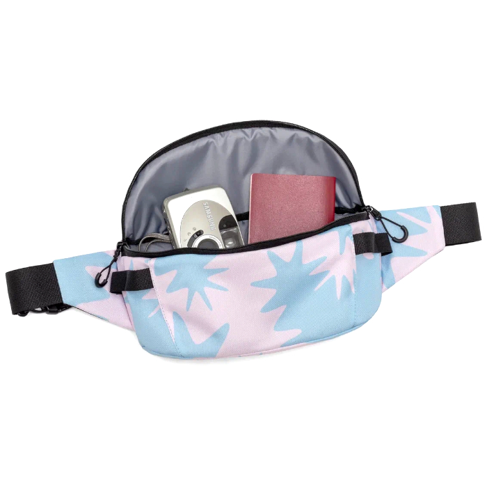 Сумка поясная ENKLEPP Lamel Waist Bag (розовый/голубой)