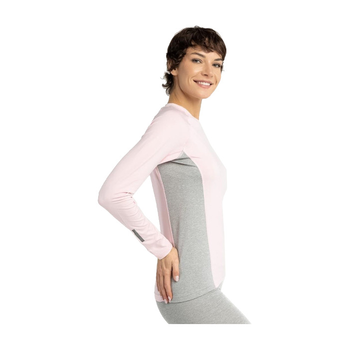 Термобелье женское (верх) MOAX Comfort Warm LS (розовый)