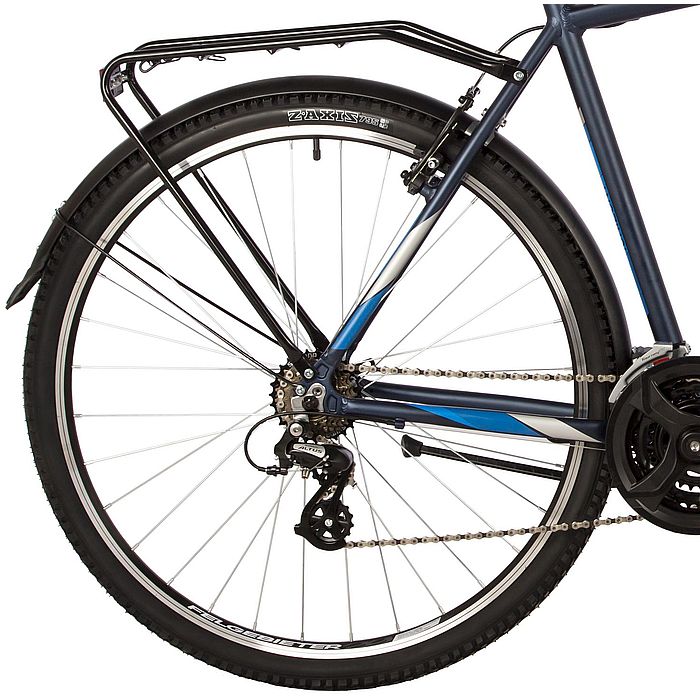Велосипед STINGER Horizont STD 28&quot;, Al, V-Brake, 21-Speed (синий) (2021)