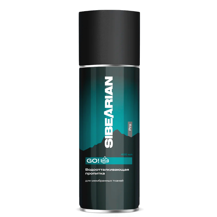 Универсальная водоотталкивающая пропитка SIBEARIAN Pro Go (аэрозоль)  400 мл.