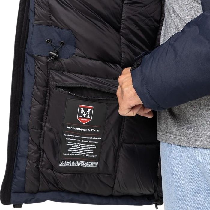 Парка MOAX Siberia Dupont (синий)