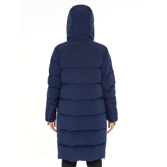 Пальто пуховое женское MOAX Dachstein Team (синий)