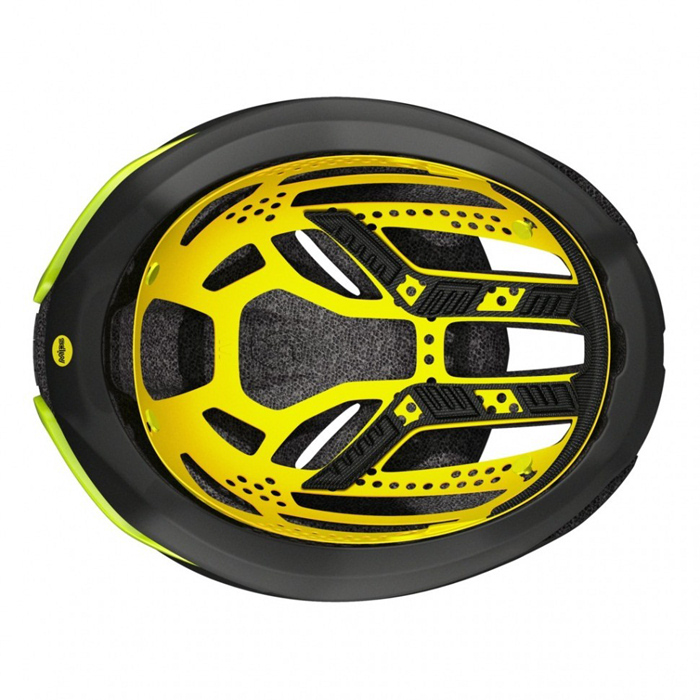 Шлем SCOTT Centric Plus (US:51-55) (черный/желтый)