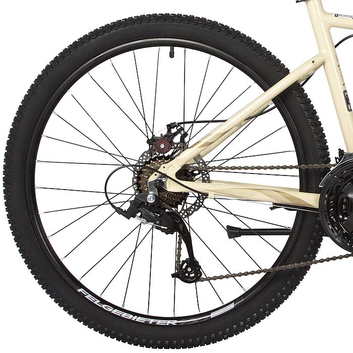 Велосипед STINGER Laguna Evo SE 26&quot;, Al, M-Disk Brake, 21-Speed (бежевый) (2022)
