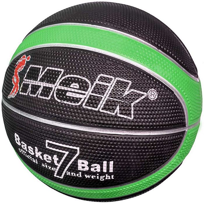 Мяч баскетбольный MEIK MK2310 №7 (черный/зеленый)