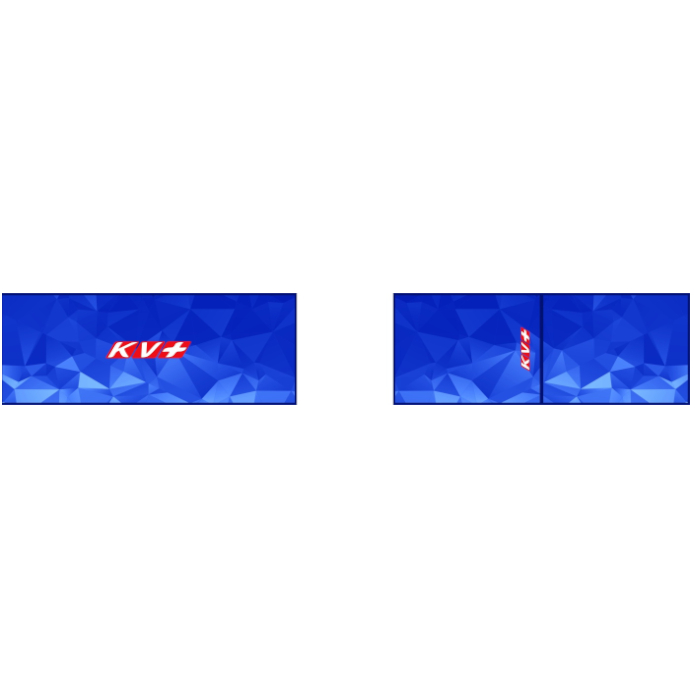 Повязка на голову KV+ Racing (синий)