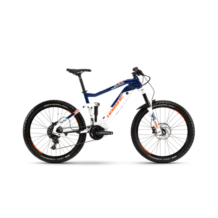 Электровелосипед HAIBIKE Sduro FullSeven LT 5.0 500 Wh. (сине/белый) (2019)