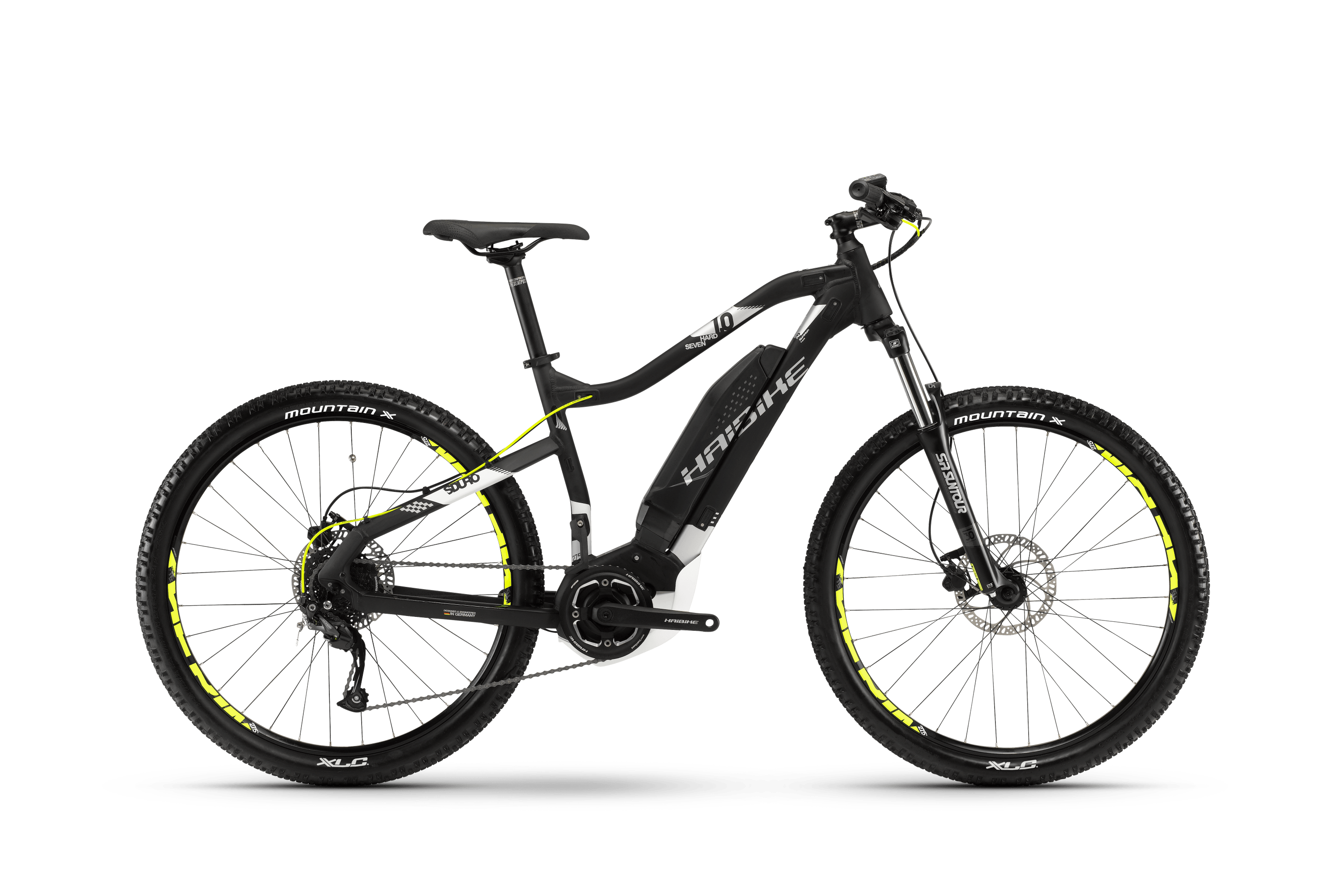 Электровелосипед HAIBIKE Sduro HardSeven 1.0 400 Wh. (черный) (2018)
