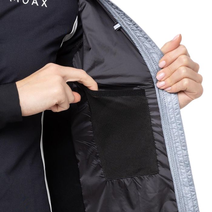 Куртка разминочная женская MOAX Royal (серый)