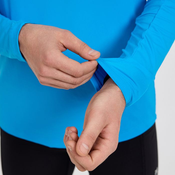 Лонгслив для бега NORDSKI Upcast (синий)