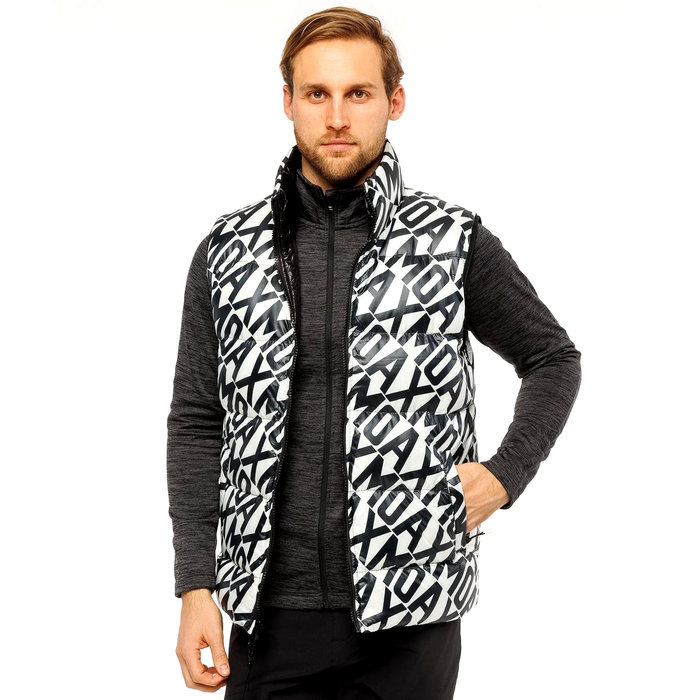 Жилет утепленный MOAX Club Duo (черный/серый)