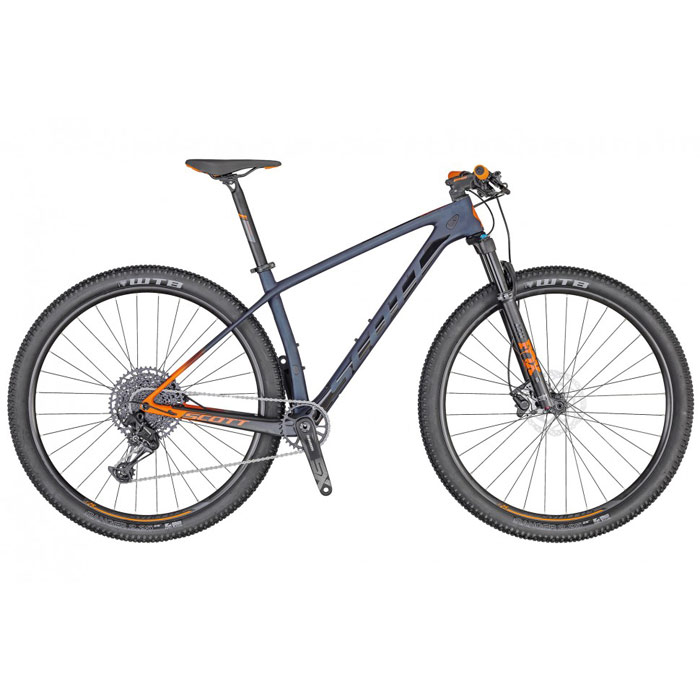 Велосипед SCOTT Scale 930 (серый/оранжевый) (2020)