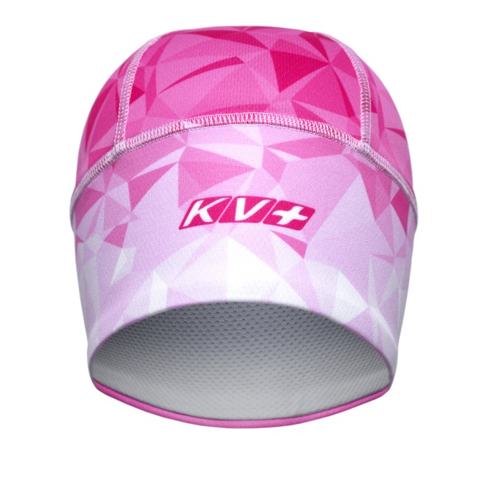 Шапка KV+ Premium (Size S) (розовый/белый)