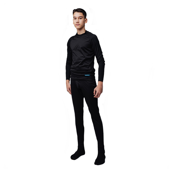 Комплект термобелья Jr. NORDSKI Active Pro (черный)