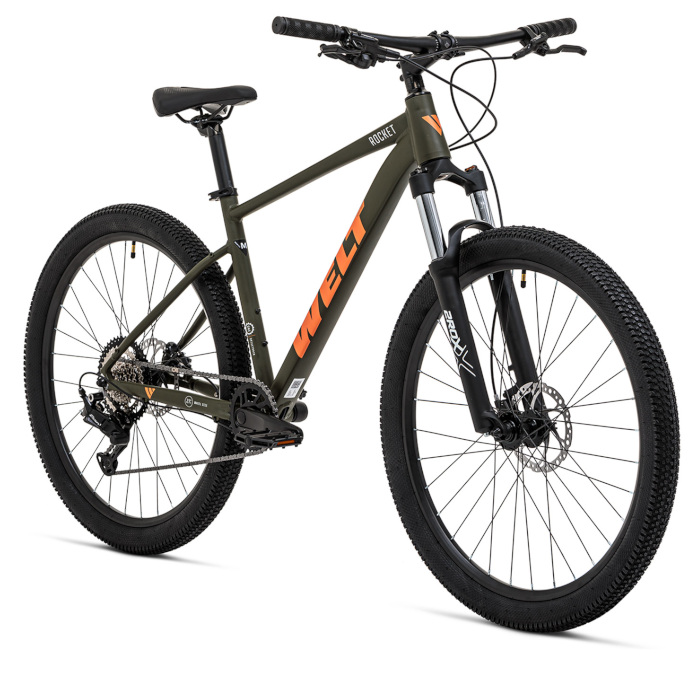 Велосипед горный (MTB) WELT Rocket 3.0 27 HD (зеленый)