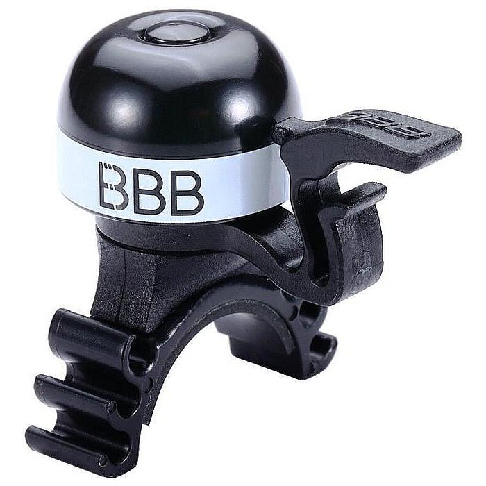 Звонок BBB MiniFit (черный/белый)