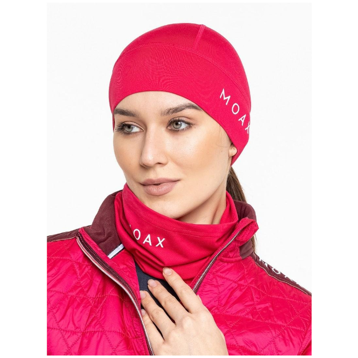 Шапка MOAX Tista Pony Tail с отверстием (красный)