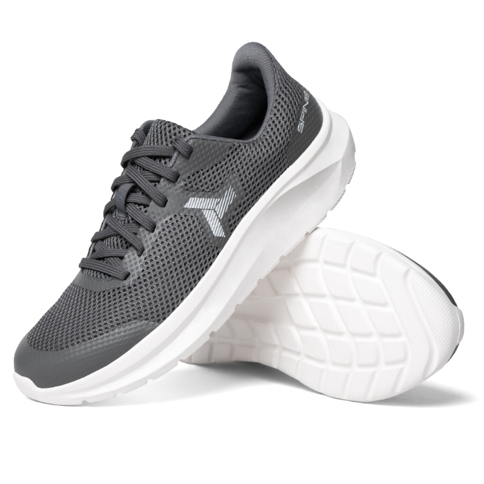 Кроссовки беговые SPINE Lite (серый/белый)