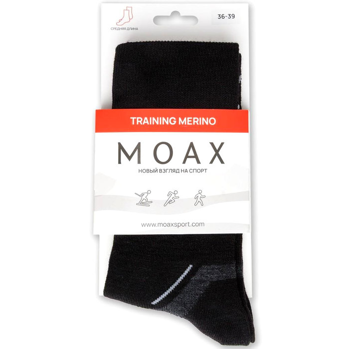 Носки спортивные MOAX Training (черный)