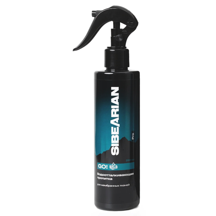 Универсальная водоотталкивающая пропитка SIBEARIAN Pro Go (спрей)  250 мл.