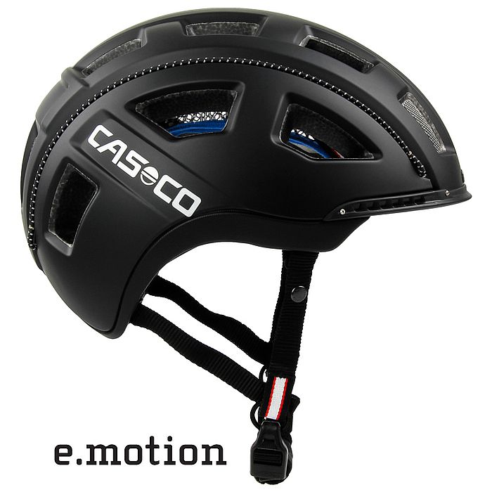 Шлем для велосипеда CASCO E.Motion (черный)