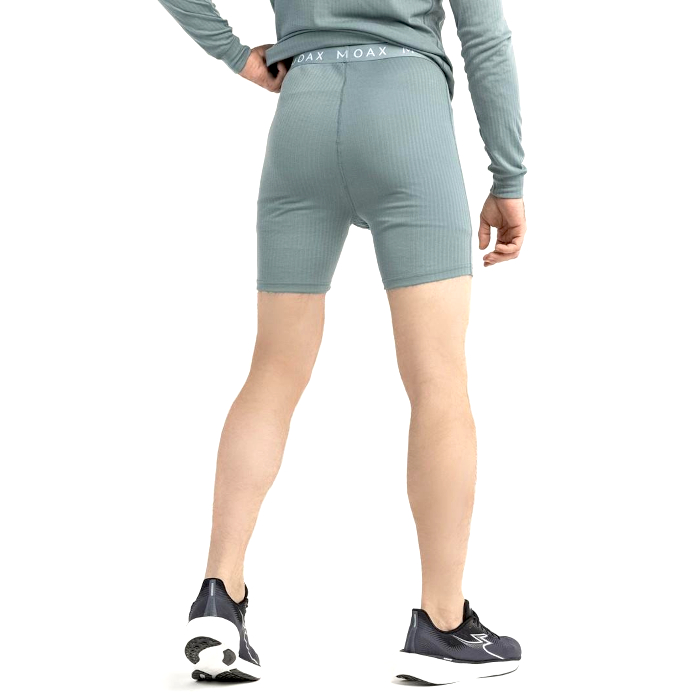 Боксеры MOAX Race (2 пары) (серый/зеленый)