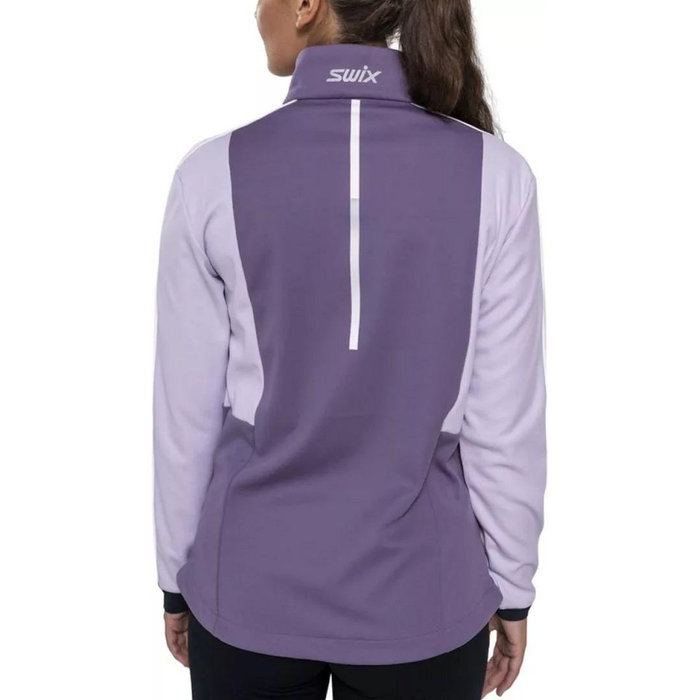 Куртка разминочная женская SWIX Cross (сиреневый)