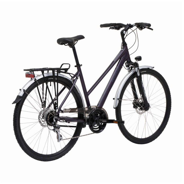 Велосипед городской WELT Wave (темно-фиолетовый)
