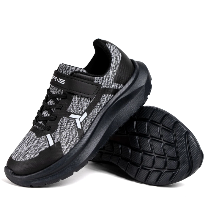 Кроссовки беговые SPINE Simba (черный/серый)